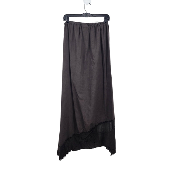 Homefrocks Women's Vintage Peasant Distressed Maxi Skirt - L - Picture 5 of 7
